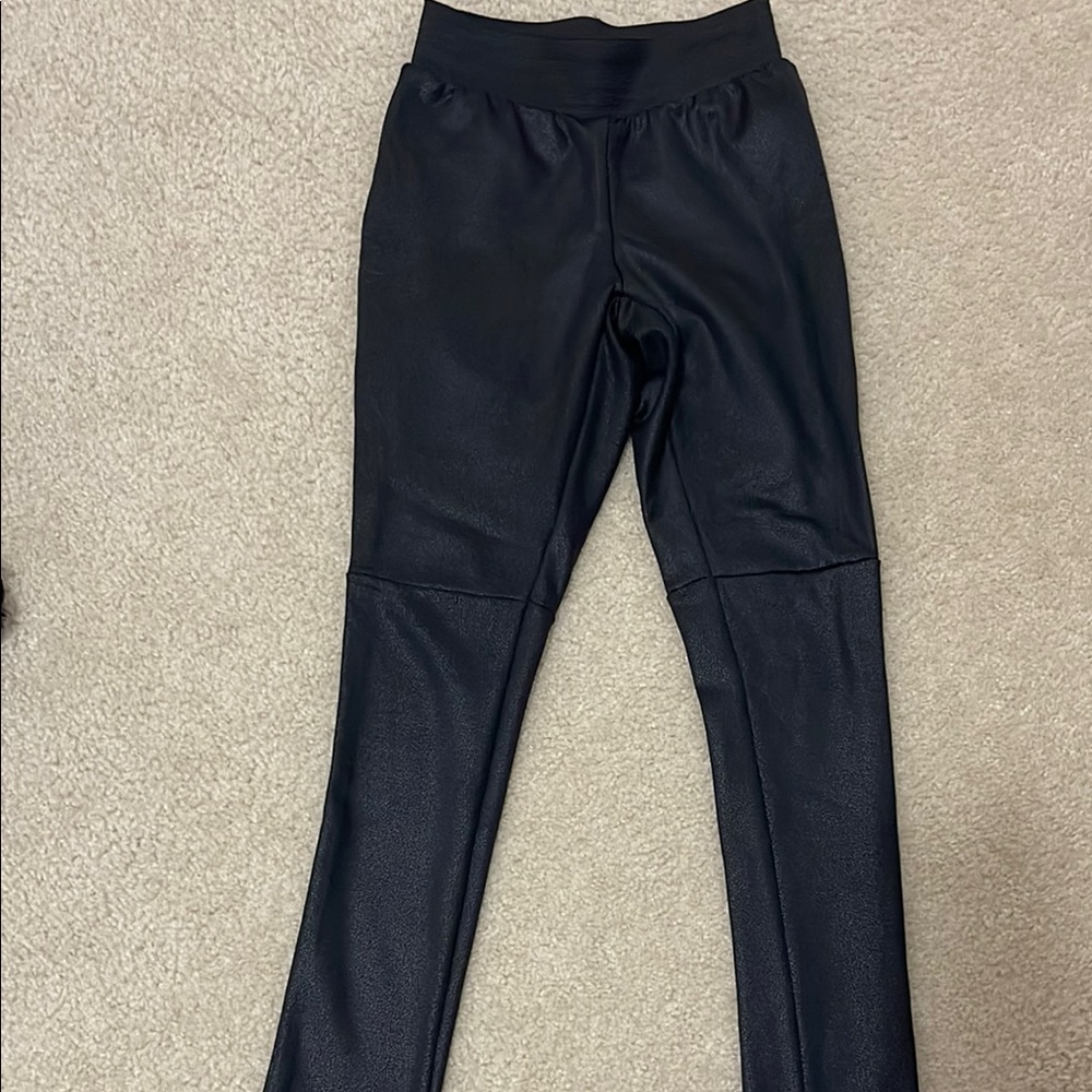 INC International Concepts Black Leggings High-Waisted Stretch